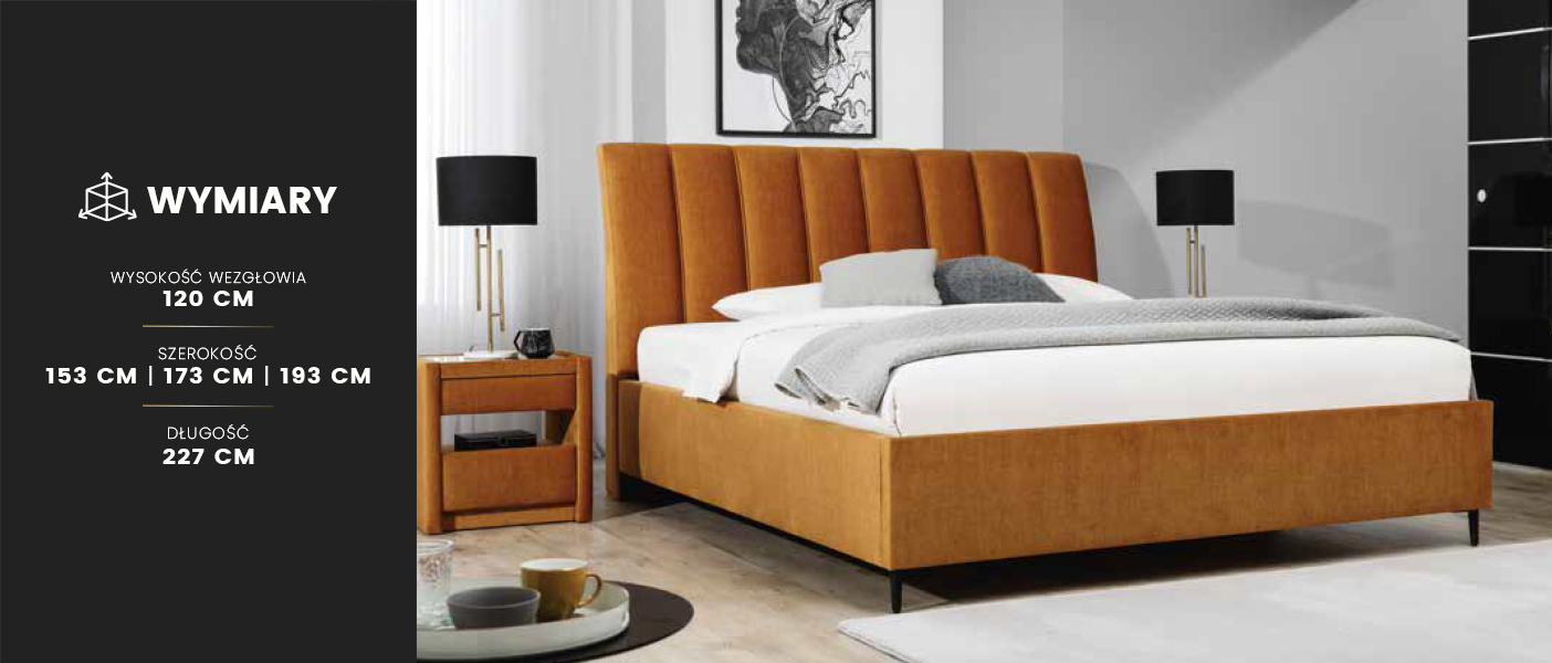 Łóżko Maya H-120 New Elegance